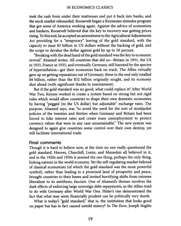 50 Economics Classics