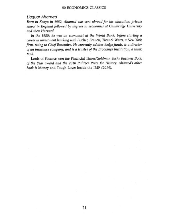 50 Economics Classics