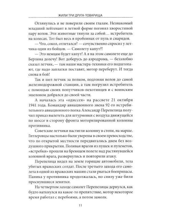 Жили три друга-товарища. Судьбы фронтовых летчиков