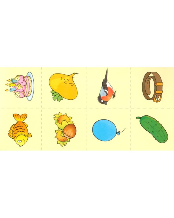 Набор речевых карточек с рисунками. Учебно-игровой комплект №1 (комплект из 6 наборов карточек)