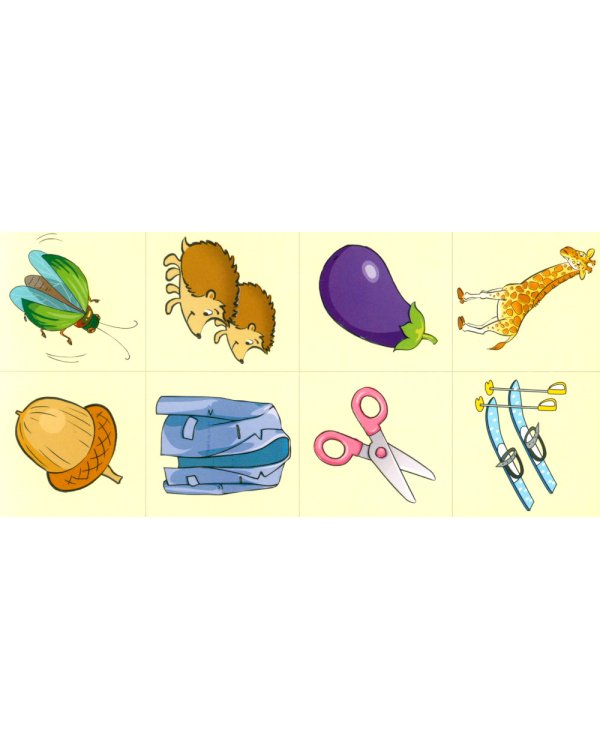 Набор речевых карточек с рисунками. Учебно-игровой комплект №1 (комплект из 6 наборов карточек)