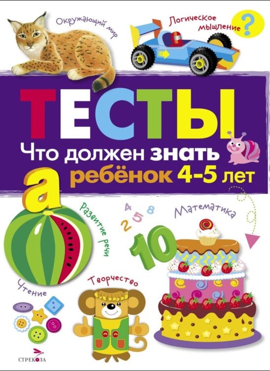 Что должен знать ребенок 4-5 лет. Рабочая тетрадь