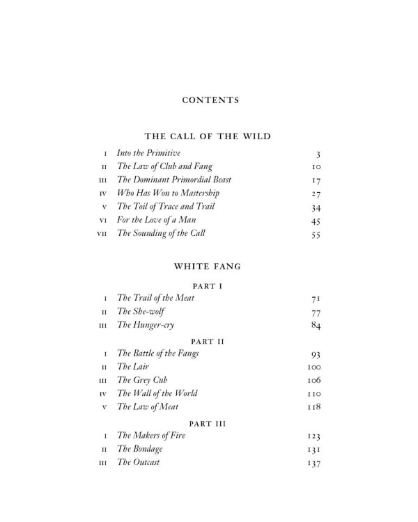 Call of the Wild & White Fang