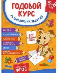 Годовой курс развивающих занятий для детей 5-6 лет