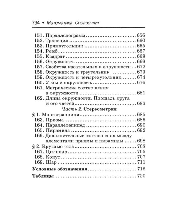 Математика: справочник для 10-11 классов м/ф