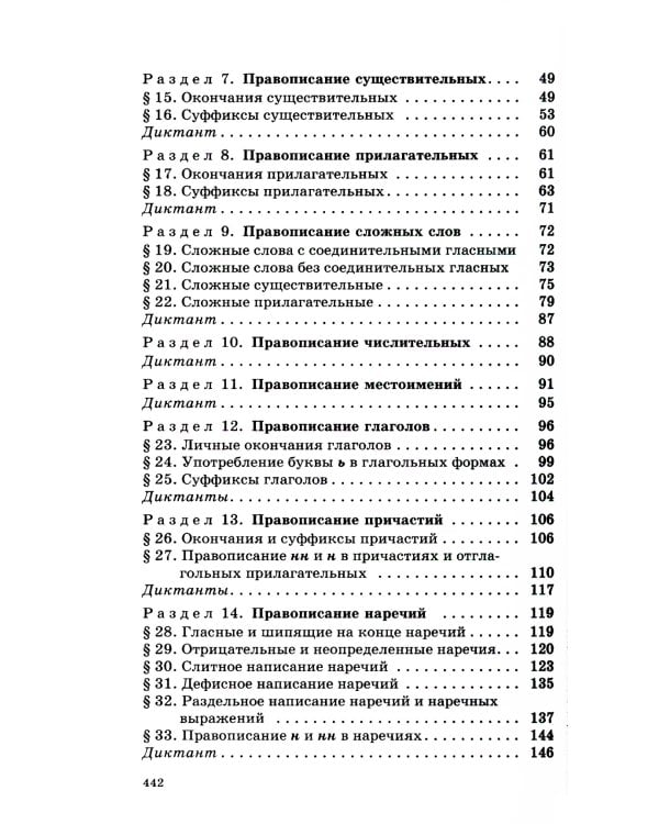 Русский язык. Сборник упражнений и диктантов. Для школьников старших классов и поступающих в вузы. 2-е изд., испр