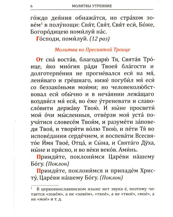 Молитвослов: крупным шрифтом (Божья матерь с младенцем) (синяя)