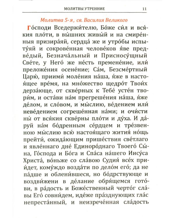 Молитвослов: крупным шрифтом (Божья матерь с младенцем) (синяя)