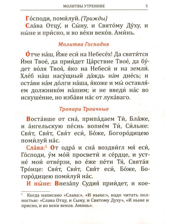 Молитвослов: крупным шрифтом (Божья матерь с младенцем) (синяя)