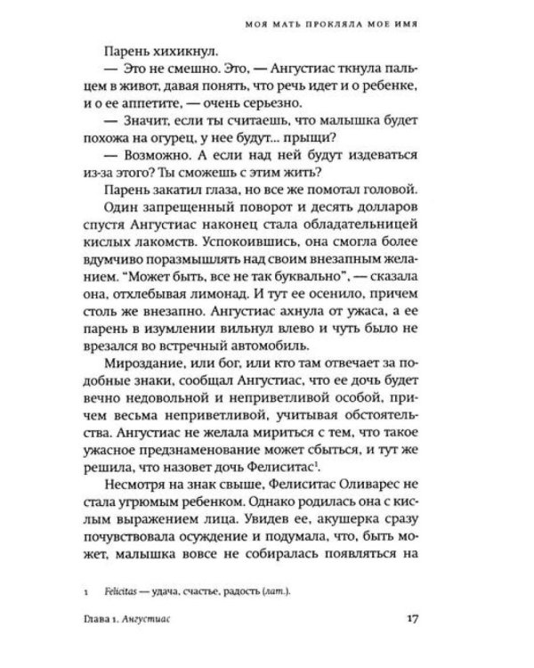 Моя мать прокляла мое имя: роман