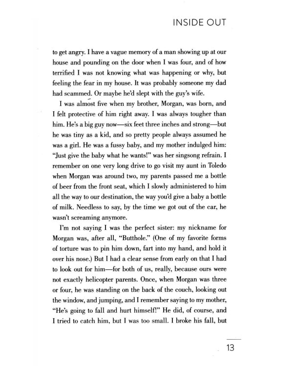 Inside Out. A Memoir