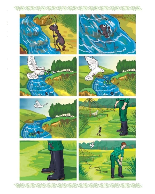 Обучение детей пересказу по опорным картинкам (5-7 лет). Вып. 1-4. (комплект из 4-х книг)