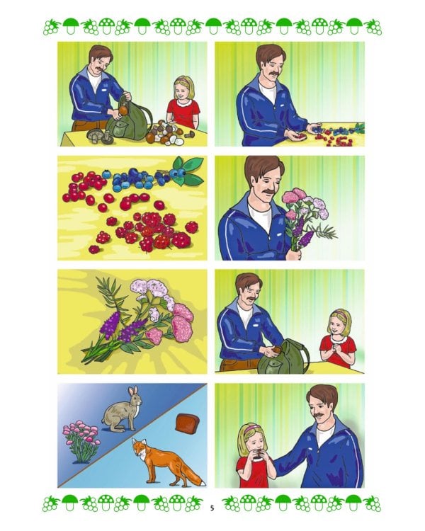 Обучение детей пересказу по опорным картинкам (5-7 лет). Вып. 1-4. (комплект из 4-х книг)