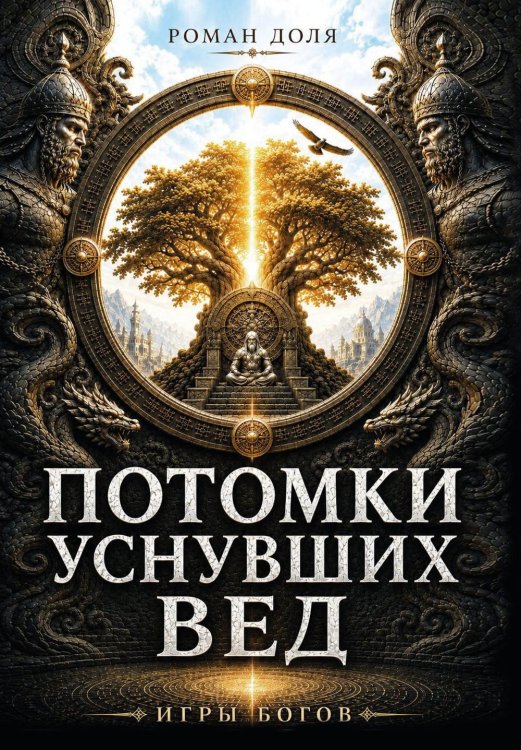 Обложка книги «Потомки уснувших Вед. Игры богов» — Доля Роман Васильевич, ISBN 9785002286621