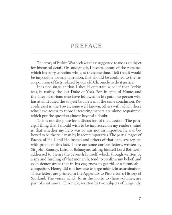 The Fortunes of Perkin Warbeck