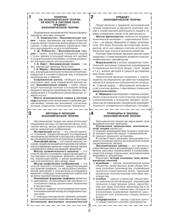 Экономическая теория (для экономистов)