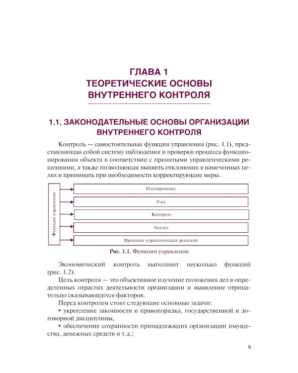 Внутренний контроль коммерческих организаций: Учебник