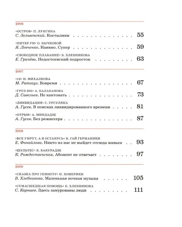 Сеанс The Best. Т. 3: Российское кино XXI века