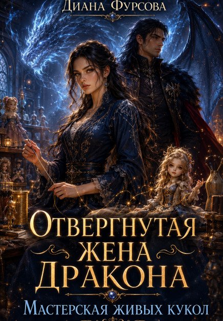 Отвергнутая жена дракона. Мастерская живых кукол Обложка книги «Отвергнутая жена дракона. Мастерская живых кукол» — Диана Фурсова, ISBN 9785524019332