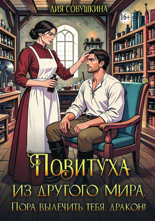 Обложка книги «Повитуха из другого мира. Пора вылечить тебя, дракон!» — Лия Совушкина, ISBN 9785521996940
