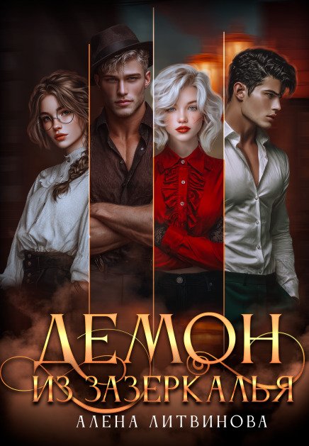 Обложка книги «Демон из зазеркалья» — Алена Литвинова, ISBN 9785524061812