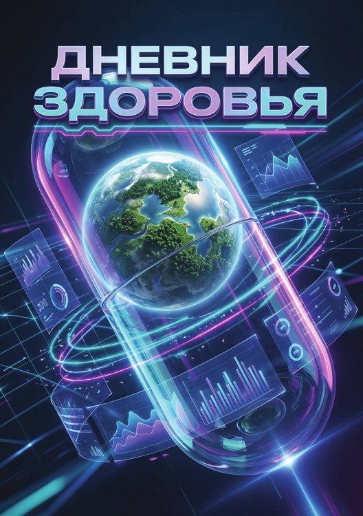 Обложка книги «Дневник здоровья, дизайн: "Метранпаж", 100 страниц, А5» — Нет автора, ISBN 9785521988914