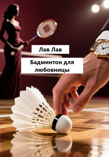 Обложка книги «Бадминтон для любовницы» — Лав Лав, ISBN 9785524041883