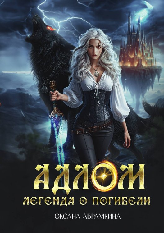 Обложка книги «АДЛОМ. Легенда о погибели» — Оксана Абрамкина, ISBN 9785517131638
