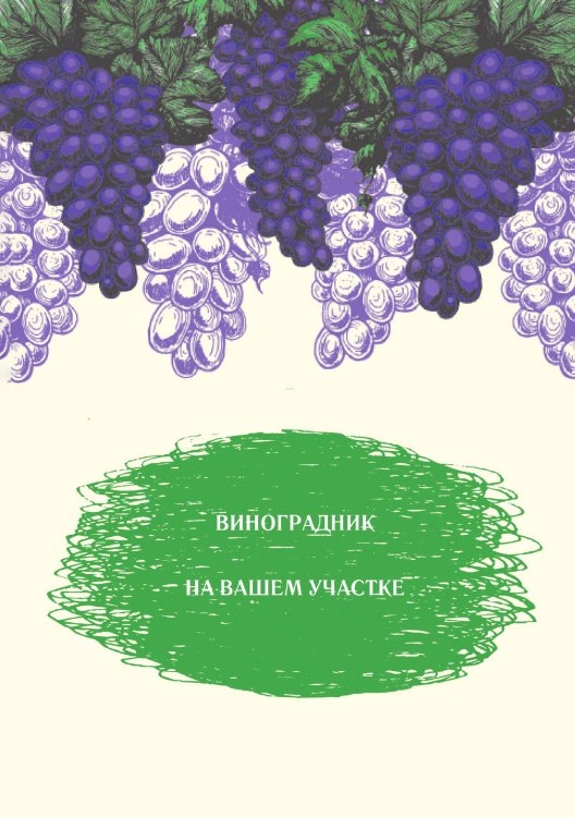 Обложка книги «Виноградник на вашем участке» — Нет автора, ISBN 9785517132987