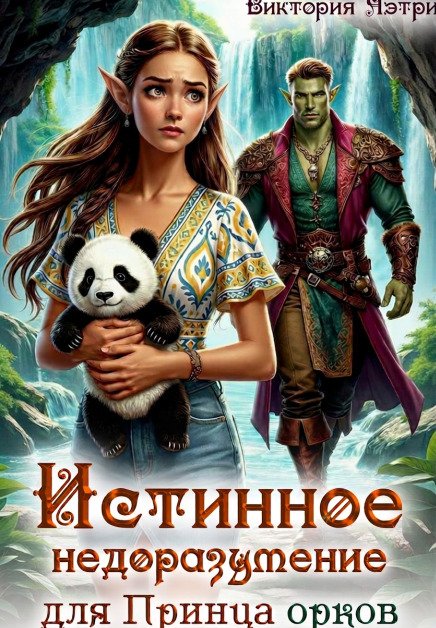 Обложка книги «Истинное недоразумение для Принца Орков» — Виктория Аэтри, ISBN 9785524037909