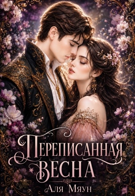 Обложка книги «Переписанная весна» — Аля Мяун, ISBN 9785524043023