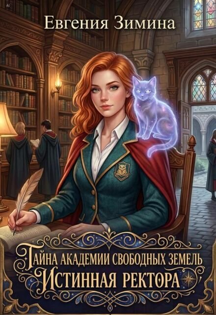 Обложка книги «Истинная Ректора. Тайна Академии Свободных земель» — Евгения Зимина, ISBN 9785524013613