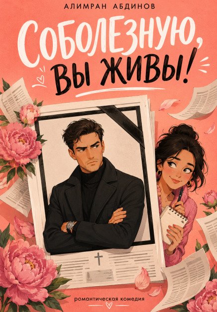 Обложка книги «Соболезную, Вы Живы!» — Алимран Абдинов, ISBN 9785524021014
