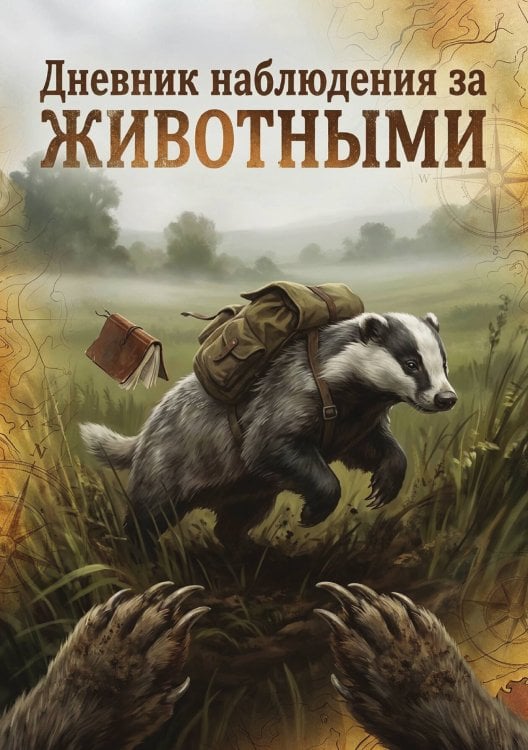 Дневник наблюдения за животными, дизайн: "Метранпаж" универсальный, 100 страниц Обложка книги «Дневник наблюдения за животными, дизайн: "Метранпаж" универсальный, 100 страниц» — Нет автора, ISBN 9785521989270
