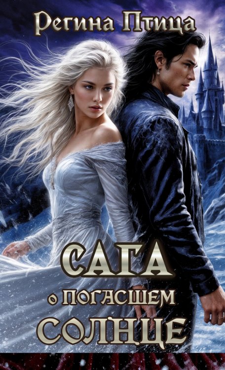 Обложка книги «Сага о погасшем солнце. Книга 1. Цитадель белого пламени» — Регина Птица, ISBN 9785524031051
