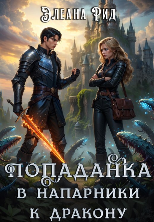 Обложка книги «Попаданка в напарники к дракону» — Элеана Рид, ISBN 9785524056030