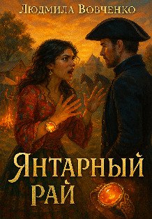 Обложка книги «Янтарный рай» — Людмила Вовченко, ISBN 9785524036858