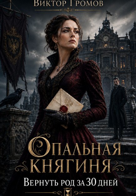 Обложка книги «Опальная княгиня. Вернуть род за 30 дней» — Виктор Громов, ISBN 9785524040121