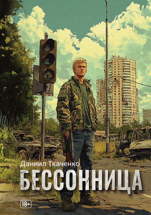 Обложка книги «Бессонница» — Даниил Ткаченко, ISBN 9785517122339