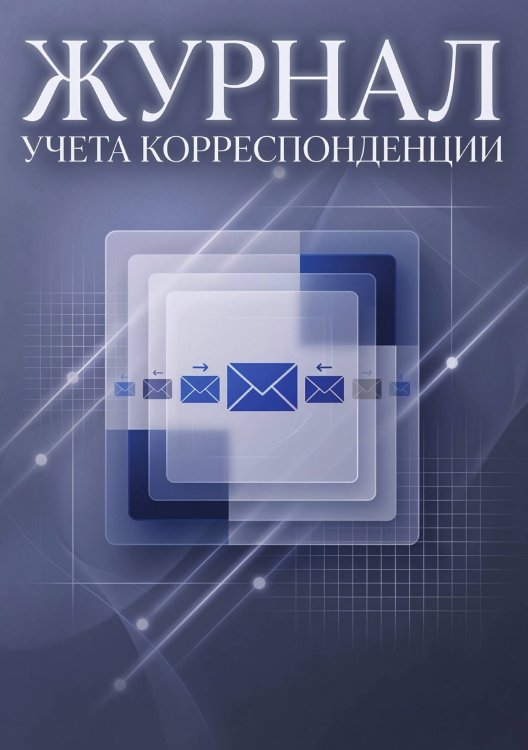 Обложка книги «Журнал учета корреспонденции, Дизайн: "МЕТРАНПАЖ", 100 страниц. Для администратора, бизнес ассистента, секретаря. Мягкая обложка, А5» — Нет автора, ISBN 9785521986538