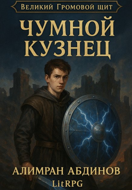 Обложка книги «Чумной Кузнец: Великий Громовой Щит» — Алимран Абдинов, ISBN 9785524021182