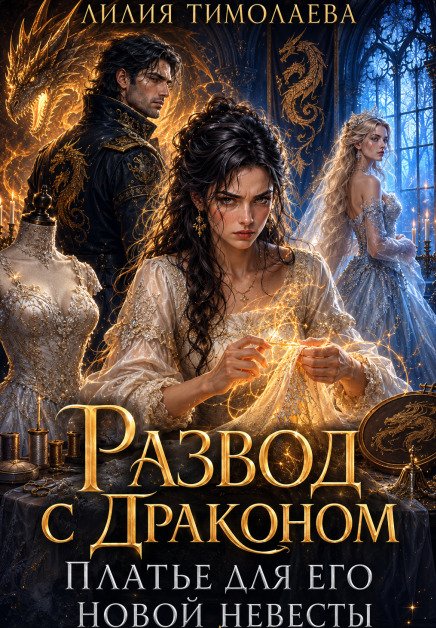 Обложка книги «Развод с драконом. Платье для его новой невесты» — Лилия Тимолаева, ISBN 9785524023933