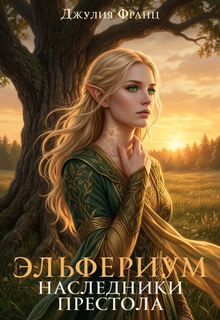 Обложка книги «Эльфериум: Наследники престола» — Julia Franz, ISBN 9785524032454