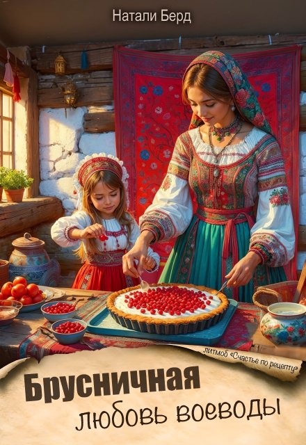 Обложка книги «Брусничная любовь воеводы» — Натали Берд, ISBN 9785524042996