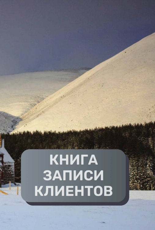 Обложка книги «Книга записи клиентов» — автора нет, ISBN 9785521894550