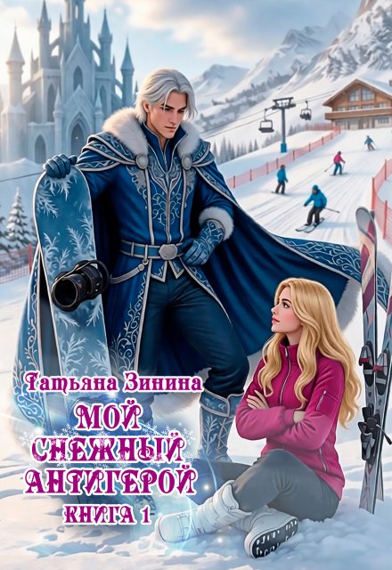 Обложка книги «Мой снежный антигерой» — Татьяна Зинина, ISBN 9785524037992