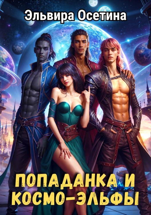 Обложка книги «Попаданка и космо-эльфы. Часть 1.» — Эльвира Осетина, ISBN 9785524049940