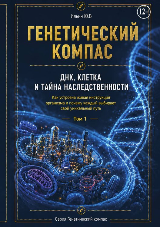 Обложка книги «Генетический компас» — Ильин Ю. В., ISBN 9785006105010