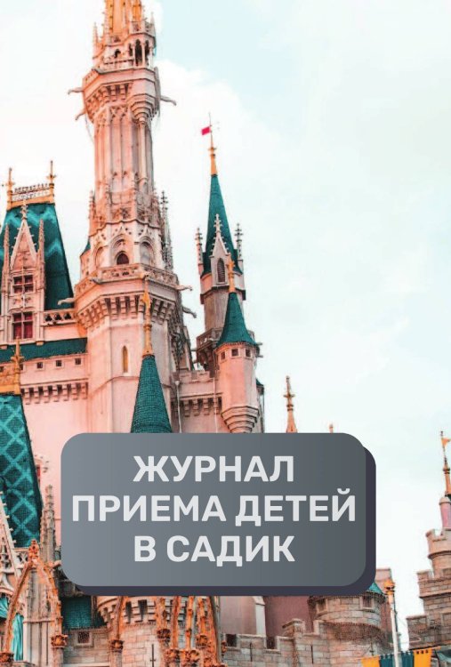 Обложка книги «Журнал приема детей в детский садик, 500 страниц, преимум (подарочное) издание» — автора нет, ISBN 9785521895700