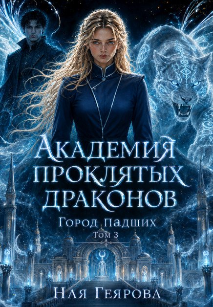 Обложка книги «Город падших. Академия проклятых драконов. том 3» — Ная Геярова, ISBN 9785524054067